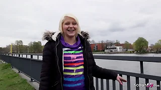 GERMAN SCOUT - Secret GIRL Microscopic HOTCORE PICKUP AND FUCK AT STREET CASTING